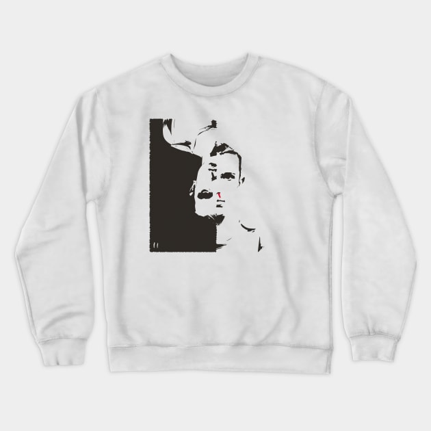 Black White Eleven Upside Down Strager Things Tv Series Crewneck Sweatshirt by udesign